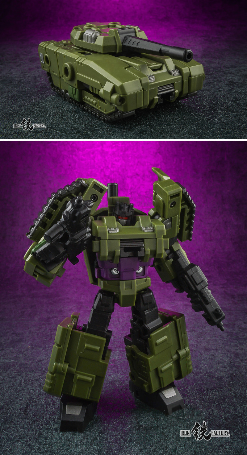 Iron Factory War Giant Attackers Set Color Photos Of Legends